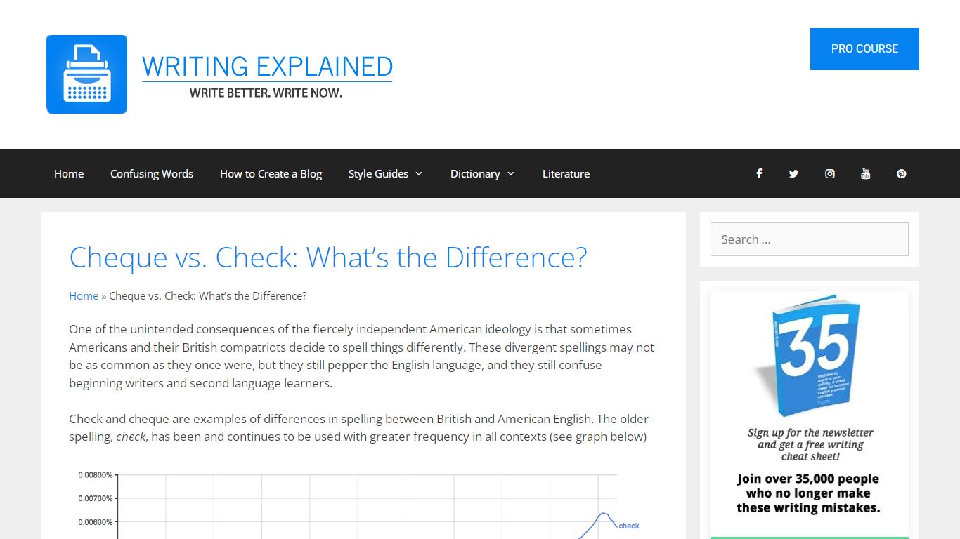 Cheque vs. Check: What’s the Difference? - Writing Explained